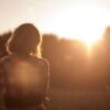 woman, person, sunset, nature, dreams, alone, lonely