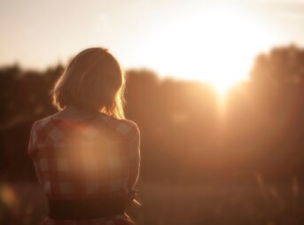 woman, person, sunset, nature, dreams, alone, lonely